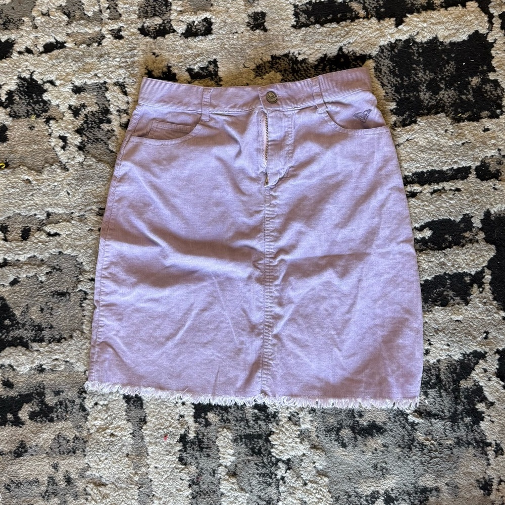 Sun-kissed Roxy Light Purple Pencil Skirt
